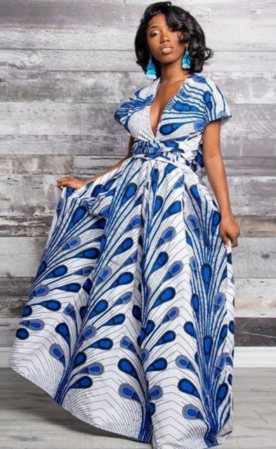 Infinity Wrap Dress – Najhaes Creations Boutique
